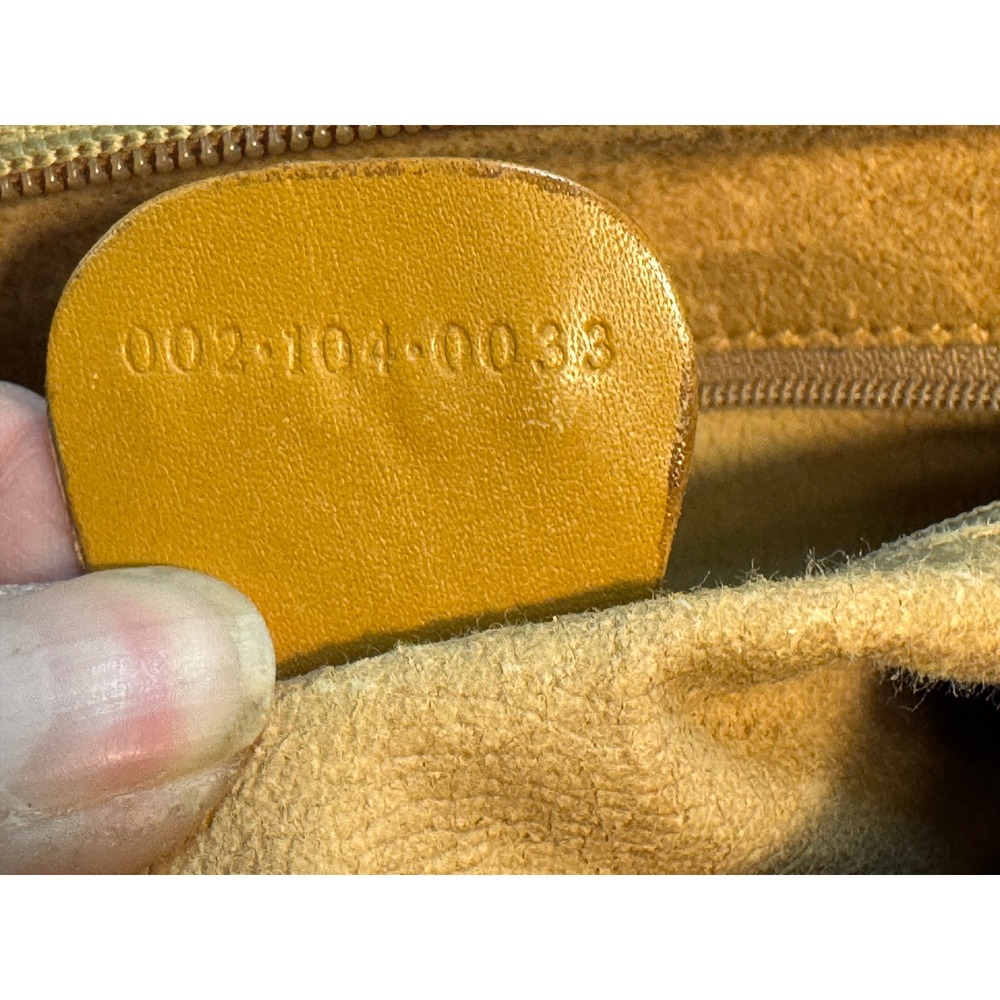 Gucci GG‎ PVC, Leather Trim Top Handle Boston Bag vintage 70's-80's - Picture 12 of 16